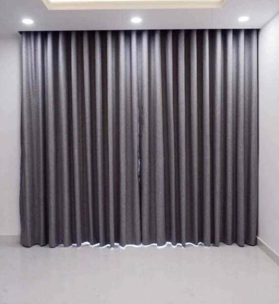 Rèm vải phòng khách hiện đại