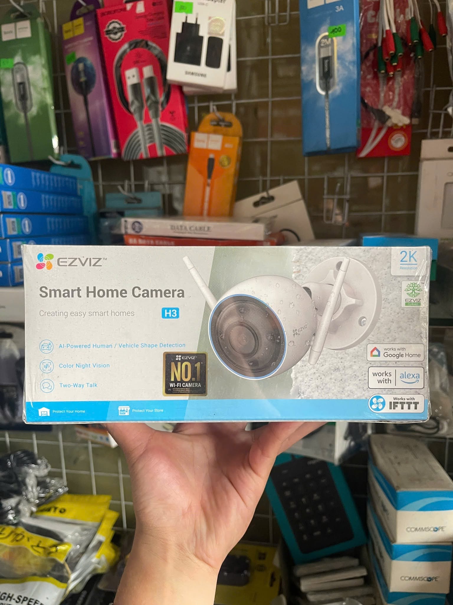 Lắp Đặt Camera An Ninh EZVIZ H3 2K Tại Sa Đéc Đồng Tháp