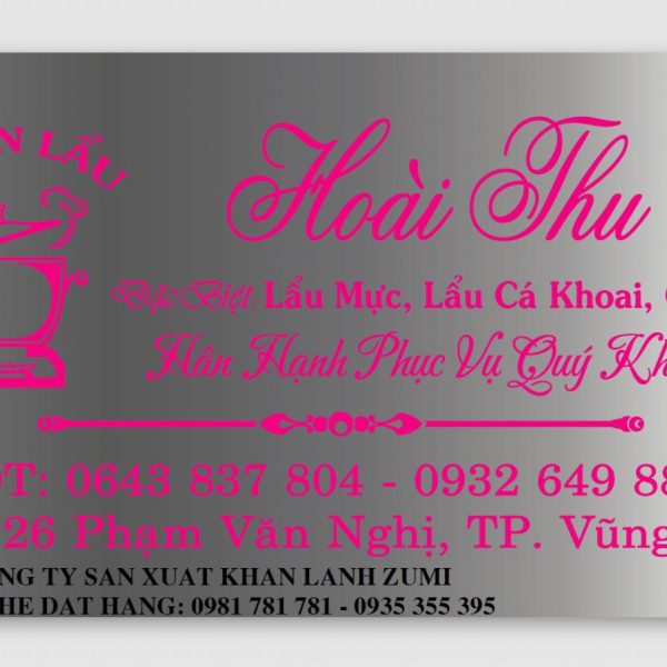 khăn ướt giá sỉ quán cafe (mẫu 7)