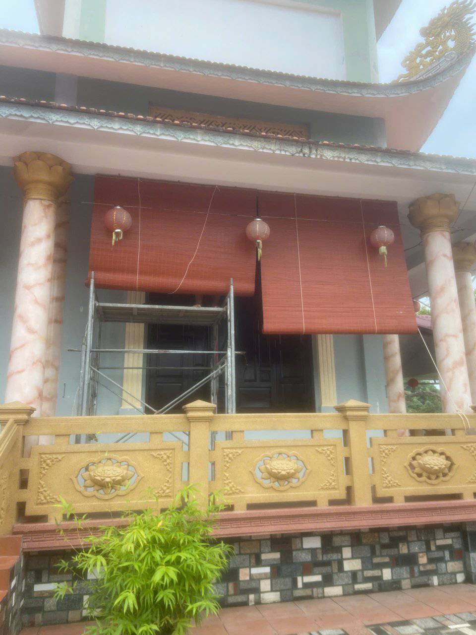 Hoàn Thành Lắp Đặt Mành Sáo Trúc Cho Khách Hàng Tại Hậu Giang
