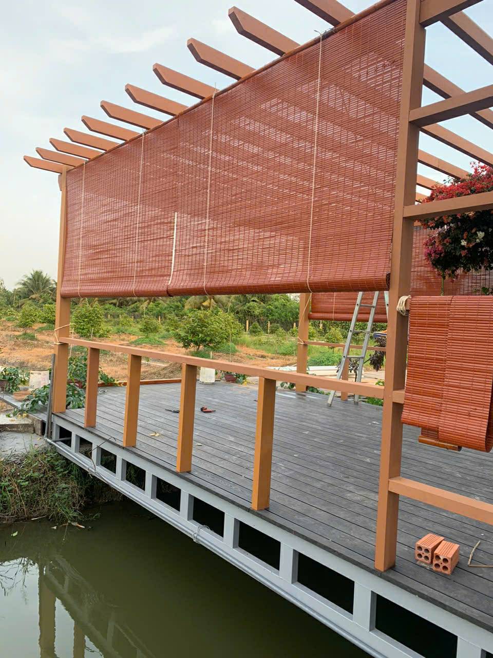 Hoàn Thành Lắp Đặt Mành Sáo Trúc Cho Khách Hàng Tại Đồng Nai