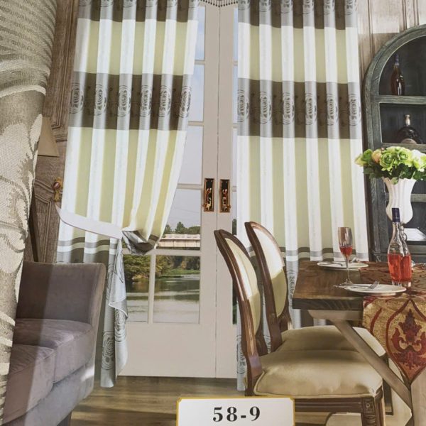 Mẫu Rèm Cửa Gấm Hoa Văn Sang Trọng Cho Phòng Khách Và Phòng Ngủ 97