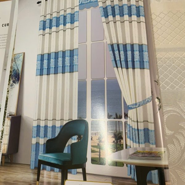 Mẫu Rèm Cửa Gấm Hoa Văn Sang Trọng Cho Phòng Khách Và Phòng Ngủ 99