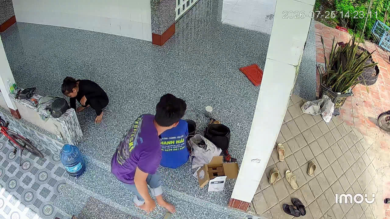 Lắp Camera 2 Mắt Quan Sát Ban Đêm Có Màu Như Ban Ngày Cho Khách Hàng Tại Tân Phú, Châu Thành, Đồng Tháp